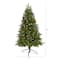4ft. Pre-Lit Snow Tipped Portland Spruce Artificial Christmas Tree with Frosted Berries and Pinecones, Clear LED Lights